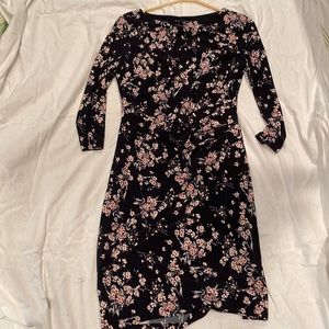Ralph Lauren Dress-Size10. Navy and pink Floral